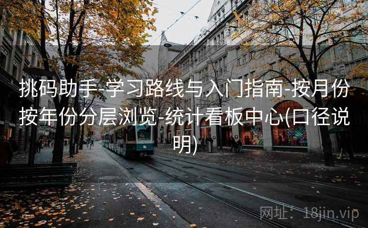 挑码助手-学习路线与入门指南-按月份按年份分层浏览-统计看板中心(口径说明)
